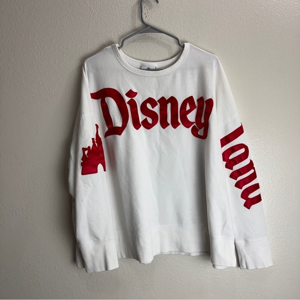 Disneyland Parks Vintage Womens Sweatshirt Size 2X
